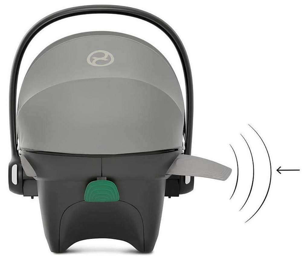 Коляска Cybex Balios S Lux TPE complete Aton S2 Lava Grey 3 в 1 Chocolate Brown с дождевиками