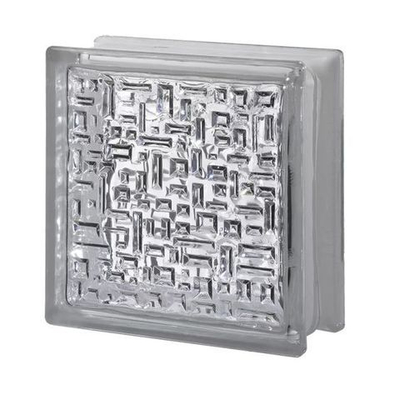 Стеклоблок бесцветный Майя Vitrablok 19х19х8