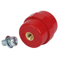 Изолятор ЭРА NO-224-151 SM-40 с болтом (Н40хD41мм М8) 12кВ | Шинные изоляторы и шинодержатели