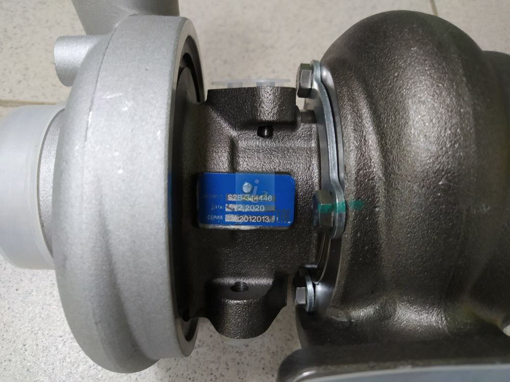 Турбокомпрессор (Евро2) левый на Камаз S2B-314448
