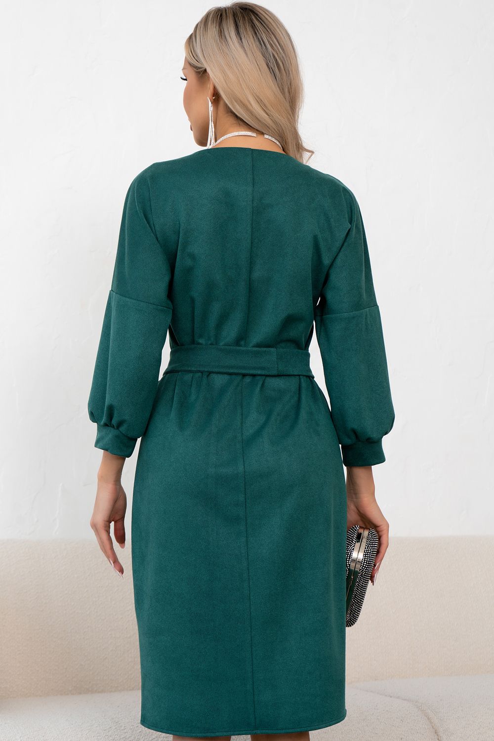 Платье Стефани (зеленый)-52р-р Р11-1239/3 Nikol