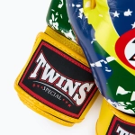 Боксёрские перчатки Twins Special FBGVL3-44 Brasil yellow/red/blue