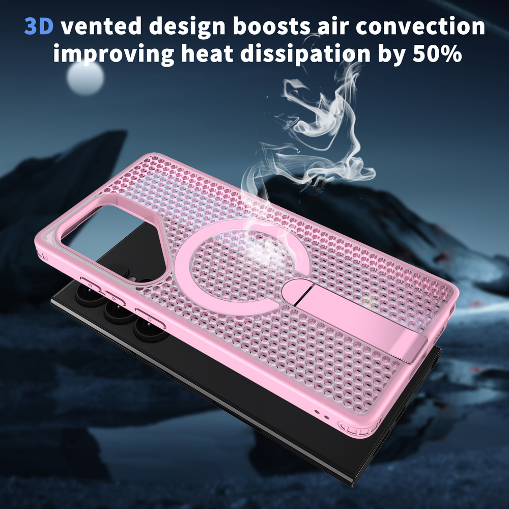 Прозрачный чехол Mesh Pro Magnetic Case для Samsung Galaxy S23 Ultra