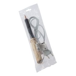 Паяльник ЭРА ЭПСН с деревянной рукояткой 230 В 100 Вт