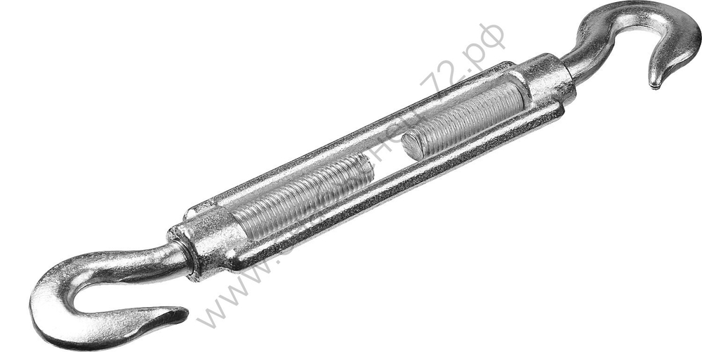 STAYER DIN 1480 М16, талреп крюк-крюк, 2 шт (30525-16)