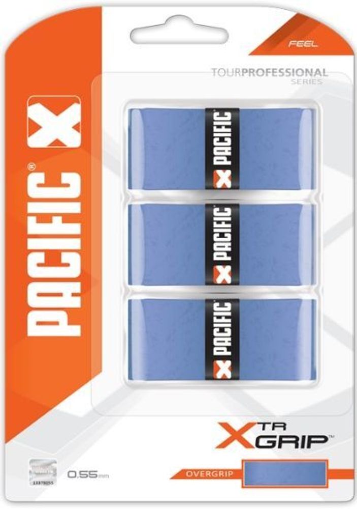 Теннисные намотки Pacific XTR Grip blue 3P