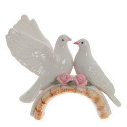 GAEM Фигурка декоративная "Голуби", L12,5 W7 H9,5 см