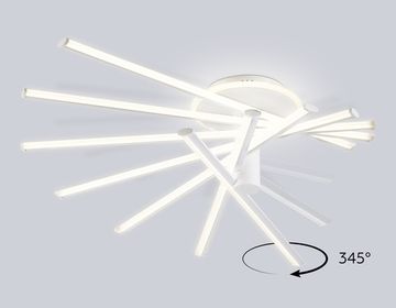 Потолочный светодиодный светильник с пультом 135W 3000K-6400K FL6241 WH белый COMFORT LineTech Ambrella