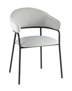 Стул обеденный Leya светло-серый