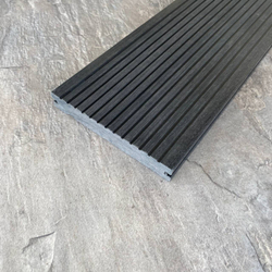 Террасная доска Latitudo Solid 150х21х4000 Графит Полнотелая