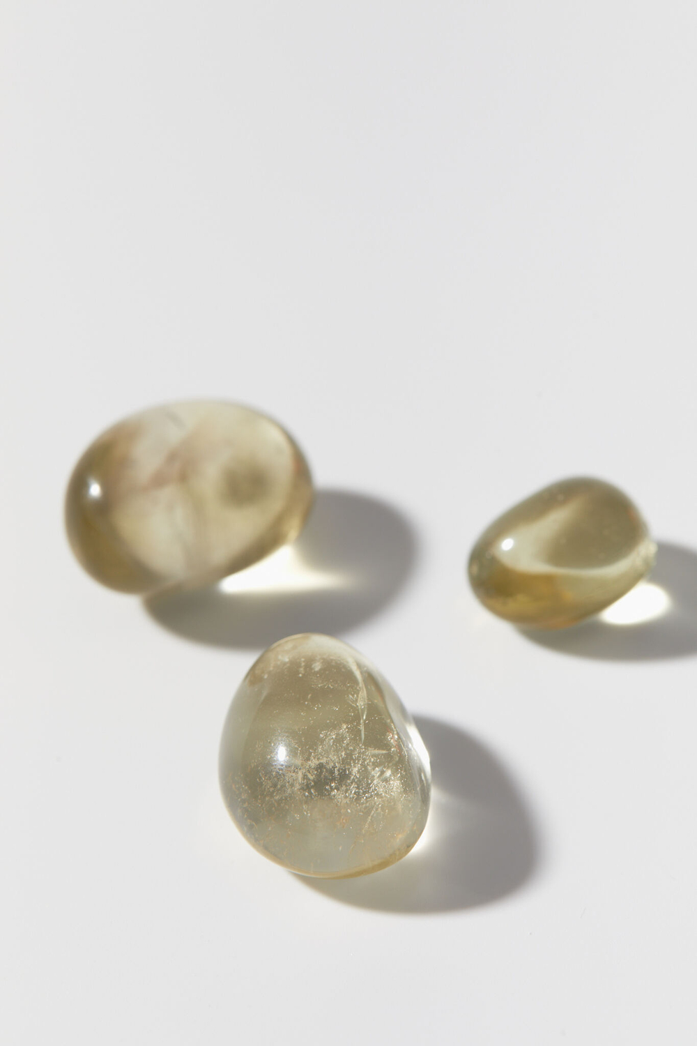 Цитрин галтовка высший сорт M