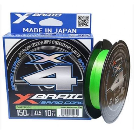 Плетёный шнур YGK X-Braid Braid Cord X4 #0.3/6lb 150m