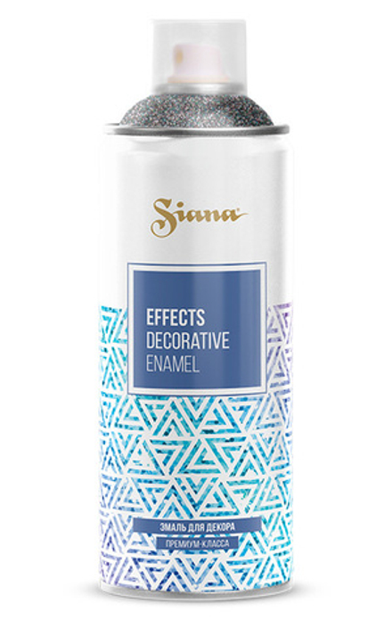 SIANA Effects  Аэрозольная эмаль для декора глиттер Северное сияние 520мл