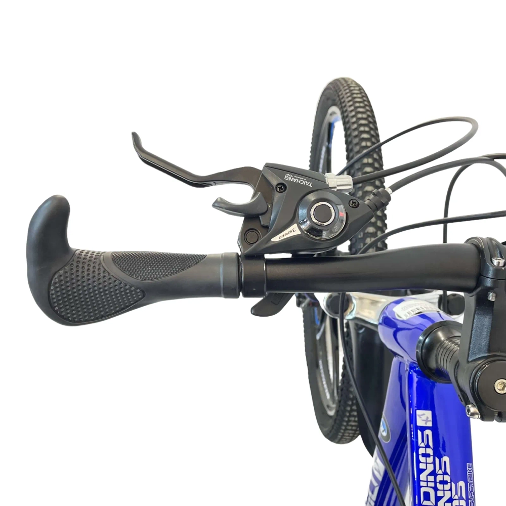 Велосипед Dinos 26" 21скор (стальная рама, диск. тормоз, Литые диски) Синий (DIN-15-4)