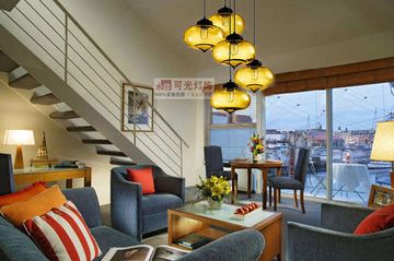 replica Niche Modern  Circular Minaret chandelier (5 lamps)