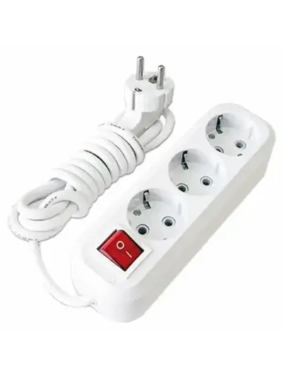 Удлинитель с заземлением и выключателем 3х5 м Makel