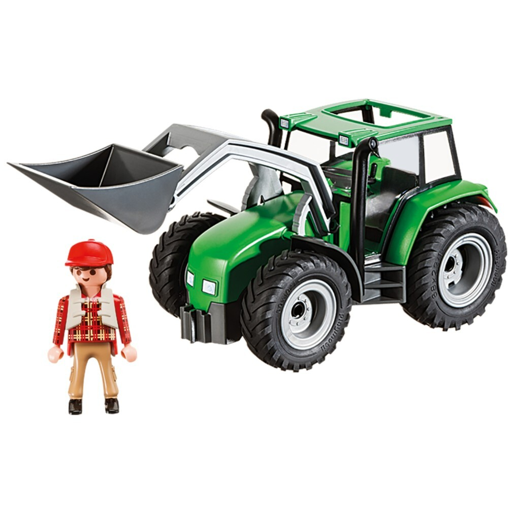 Playmobil - Сельский трактор с прицепом 9317