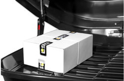 Автобокс Евродеталь Магнум 390 (белый карбон) быстросъём 185х84 х42 [ED5-047B]