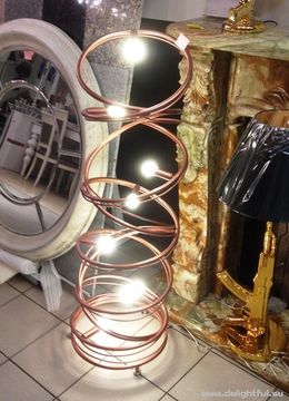 торшер   TWIGGY  латунь  (  by BRITISH LIGHTS)