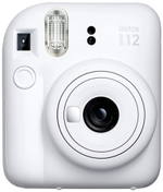 ФОТОКАМЕРА МОМЕНТАЛЬНОЙ ПЕЧАТИ FUJIFILM INSTAX MINI 12 CLAY WHITE - BUNDLE2 БЕЛЫЙ