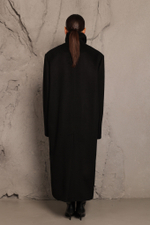 Двубортное пальто