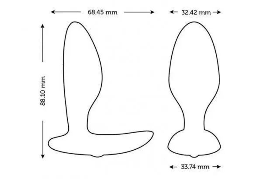 WE-VIBE Анальная вибровтулка Ditto+