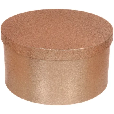 Коробка подарочная «Glow» 26*13,5 см, Rose gold