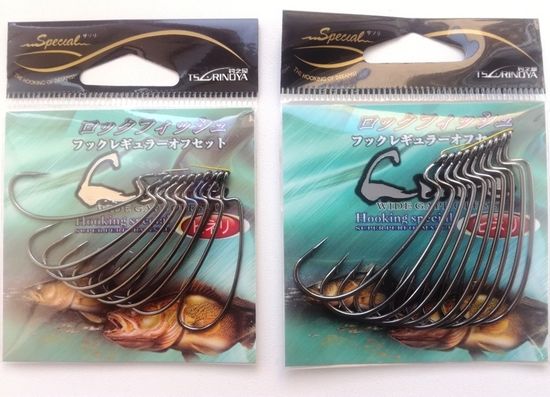 Офсетный крючок BKK P26 с узким загибом