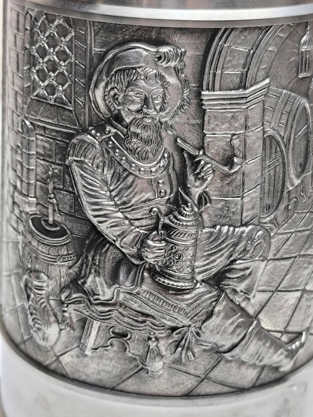 Кружка для пива (большая) "Таверна" Германия BMF - ZINN