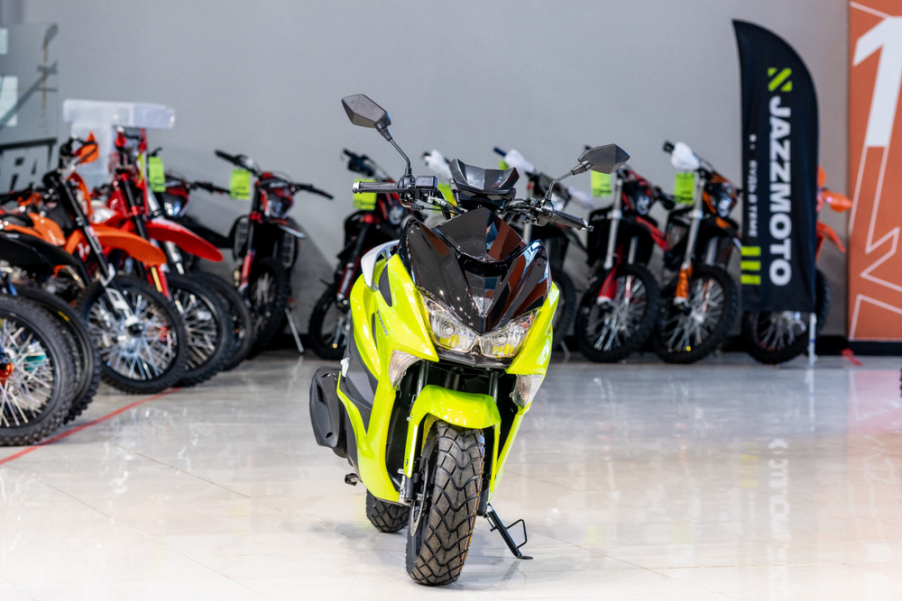 Скутер TMBK SCOOTER AERO 50cc Green Black
