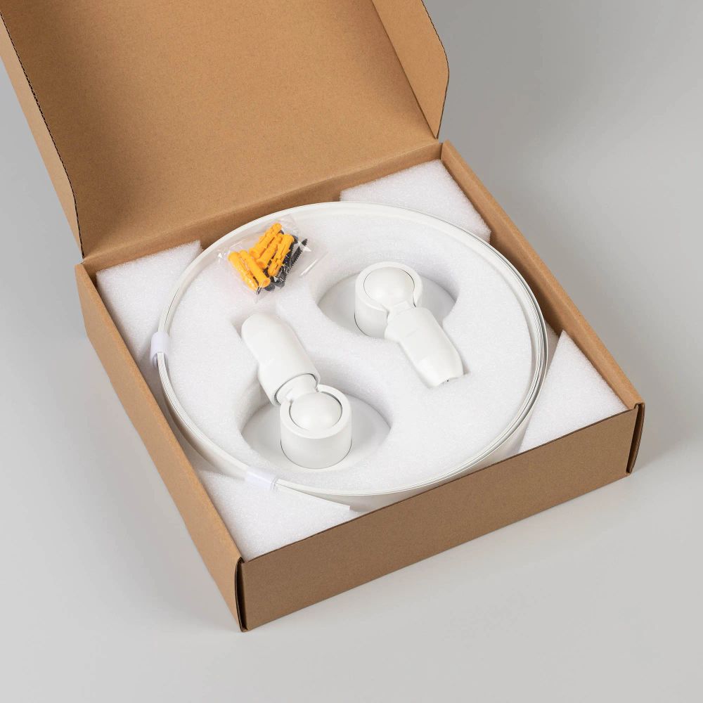 Система креплений STINGRAY-R2-SET-5000 WHITE (Arlight, Сталь+Алюминий) 050697