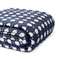 Покрывало из хлопка polka dots темно-синего цвета из коллекции essential, 230х250 см