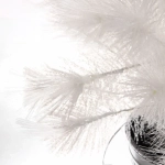 Ёлка светодиодная «Жемчужная» 90 см, ПВХ белый, цвет свечения-Белый/Теплый белый (80 веток) (T2118-90)