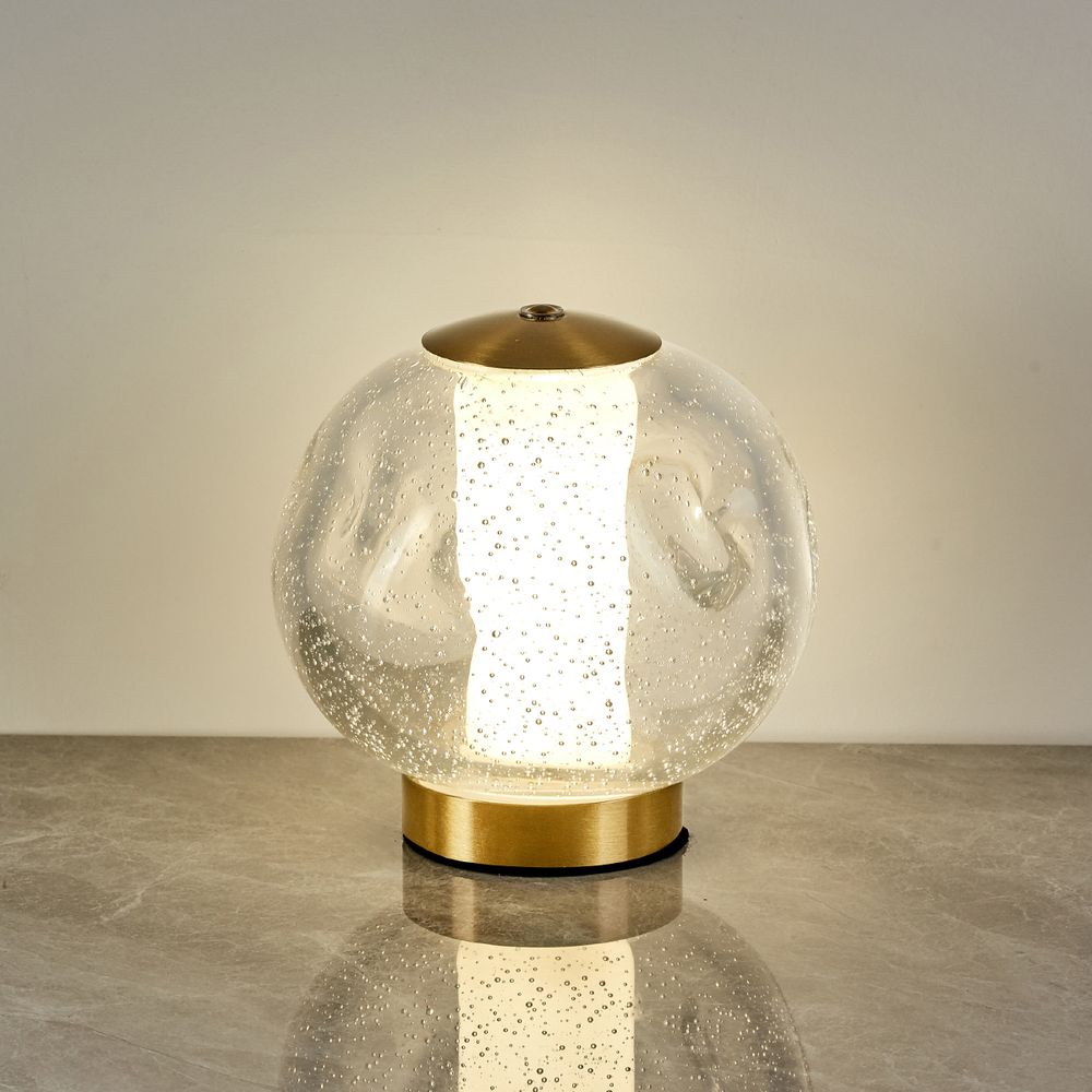 Настольная лампа OT2437-T brass/clear