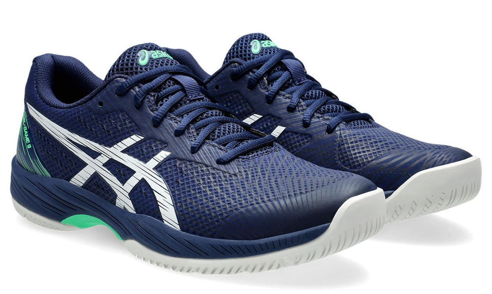 Мужские кроссовки теннисные Asics Gel-Game 9 - небесный