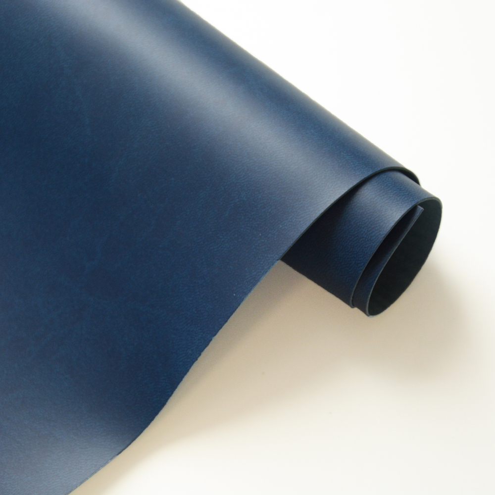 Кожзам переплетный матовый, синий роял