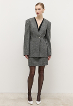 Юбка мини прямая