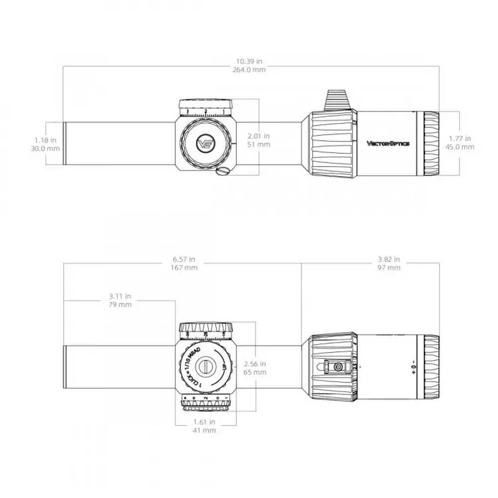 Прицел Vector Optics Taurus 1-6x24 GENII (SCOC-49)