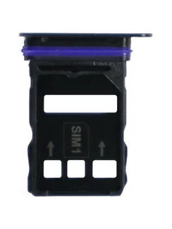 Sim лоток для ZTE Nubia Red Magic 10 черный (Black)