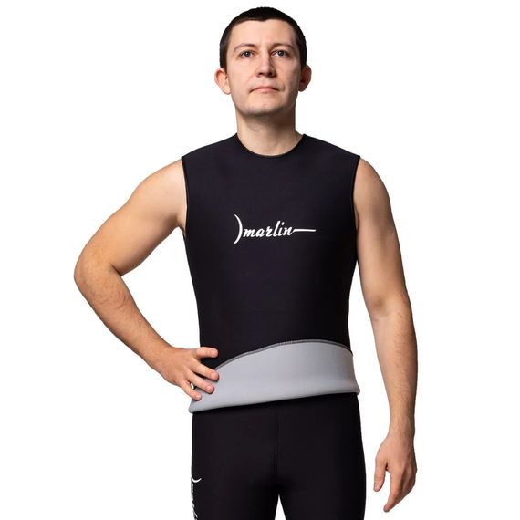 Майка Marlin Dual серая/черная 3 мм