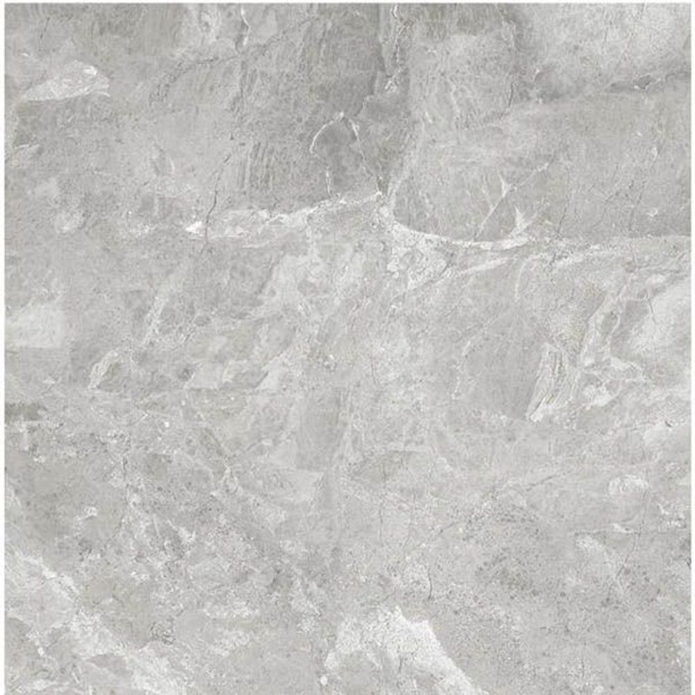 Керамогранит Brecia Grey серый полированный 60