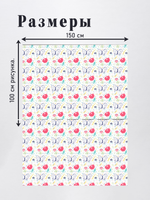 Оксфорд с принтом 3 метра №2 600 D