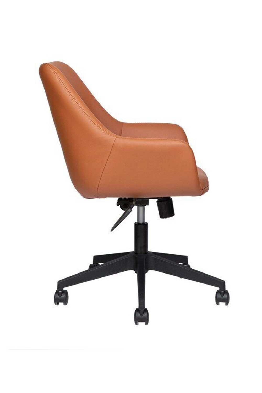 Кресло для офиса МГ-24 В пластик паук (ткань, экокожа)