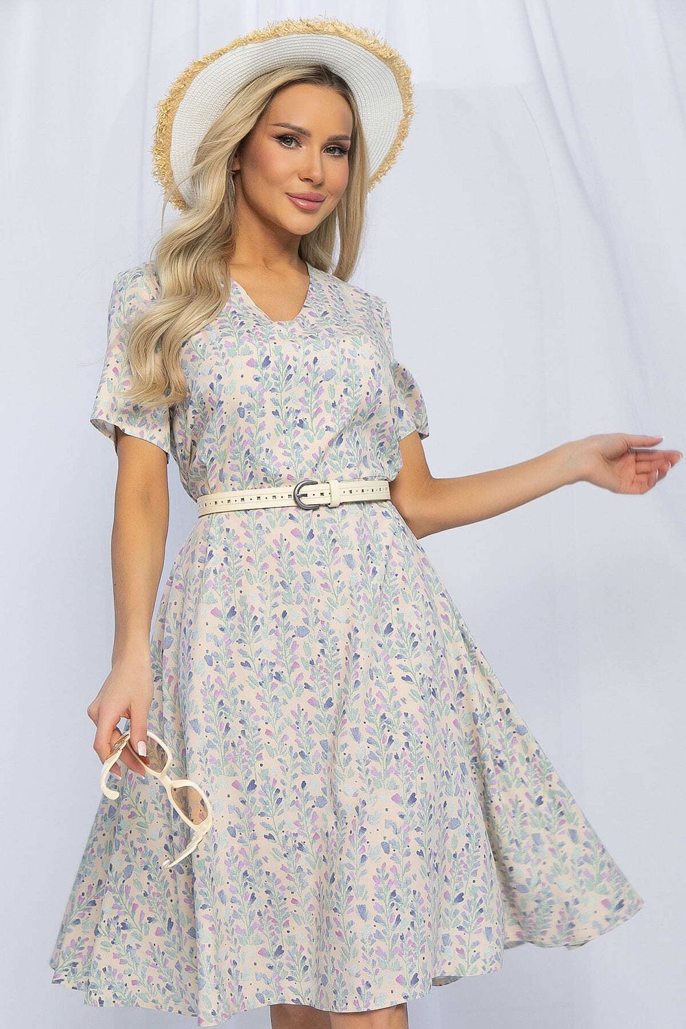 Платье Твое лето (бежевое) П13011-25М LT Collection