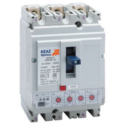 Выключатель автоматический OptiMat D250H-MR1-У3