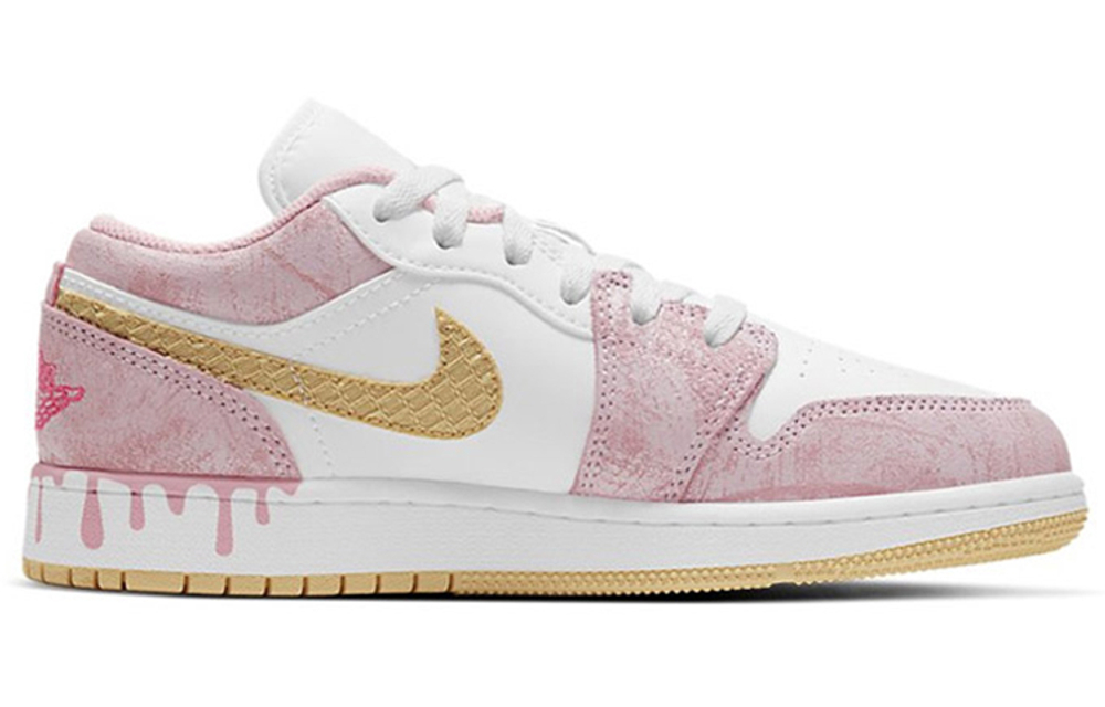Jordan 1 Low Paint Drip GS
