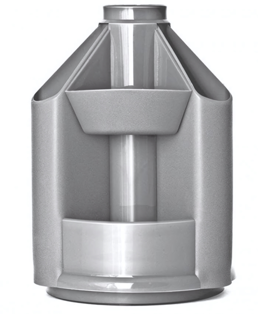 Органайзер вращающийся Mini Desk серый метал. (Стамм)