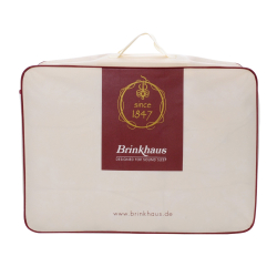 Элитное одеяло пуховое легкое 155х200 Carat от Brinkhaus упаковка