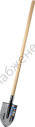 ЗУБР ПРОФИ-5, 375 х 210 х 1450 мм, полотно рессор.сталь 1.6 мм закалено, c ребрами жесткости, черенок высш.сорт, тип ЛКО, штыковая лопата, Профессион