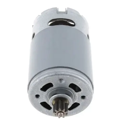 RS550 12 В 9 зубьев 7,9 мм DC мотор 19500 об/мин односкоростной для шуруповерта / электрической дрели с высоким крутящим моментом редуктора